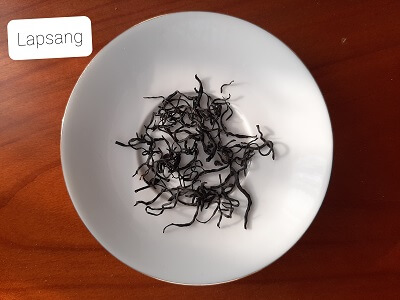 Lapsang Souchong dry leaves
